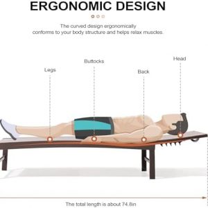 Crestlive Products Lounge Chair Outdoor Set of 2, Metal Pool Chaise Lounge Chairs, Adjustable Five-Position Tanning Recliner, All Weather for Patio, Beach, Yard, Pool (Beige)