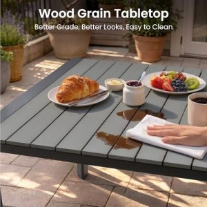 Crestlive Products 9 Pieces Aluminum Outdoor Patio Dining Set of 8
