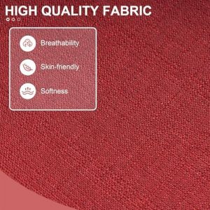 Crestlive Products Chaise Lounge Cushion Outdoor Set of 2, Water Resistant Foldable Patio Lounge Chair Cushions with Straps, Lounger Cushions for Outdoor Furniture, Lawn, Pool, 80''Lx26''W (Chili)